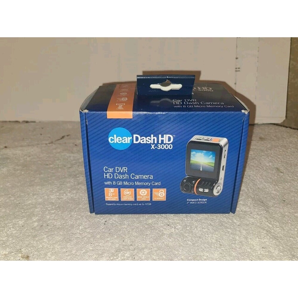 Tristar Clear Dash HD X3000 - Has Motion Stabilizer